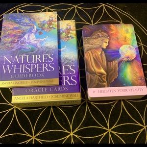 Natures Whispers Oracle Cards by A. HARTFIELD